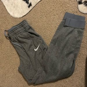Girls youth L Nike grey sweatpants
